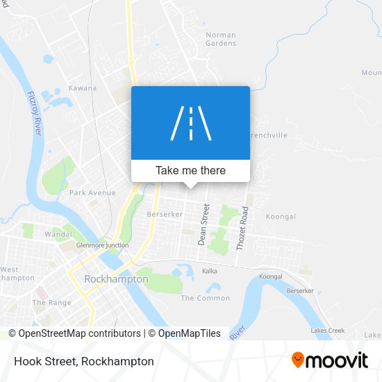 Hook Street map