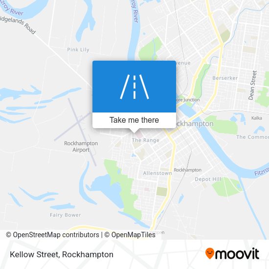 Kellow Street map