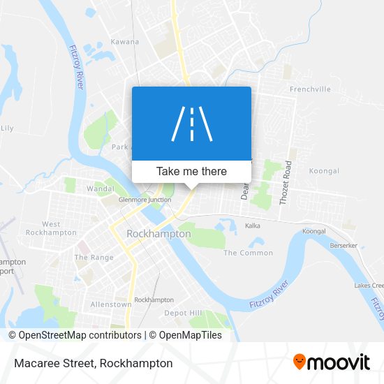 Macaree Street map