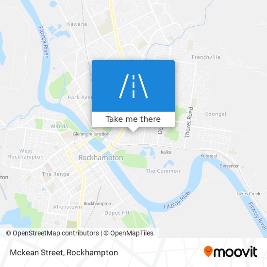 Mckean Street map