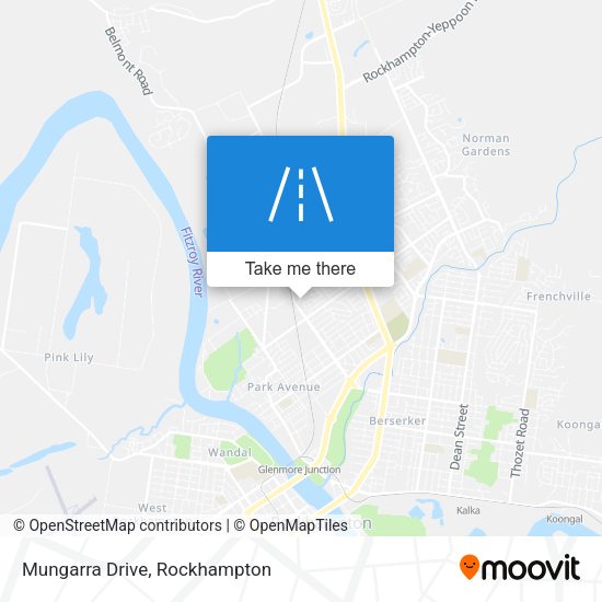 Mungarra Drive map