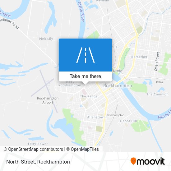 North Street map