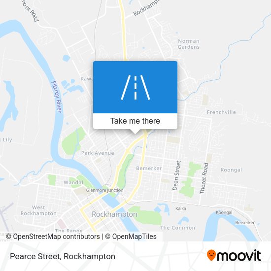 Pearce Street map