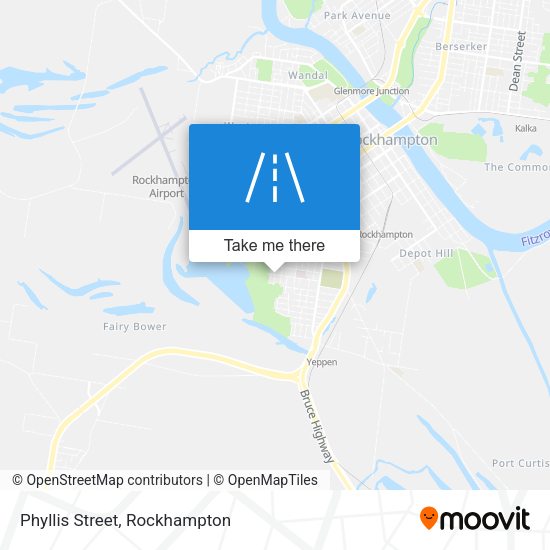 Phyllis Street map