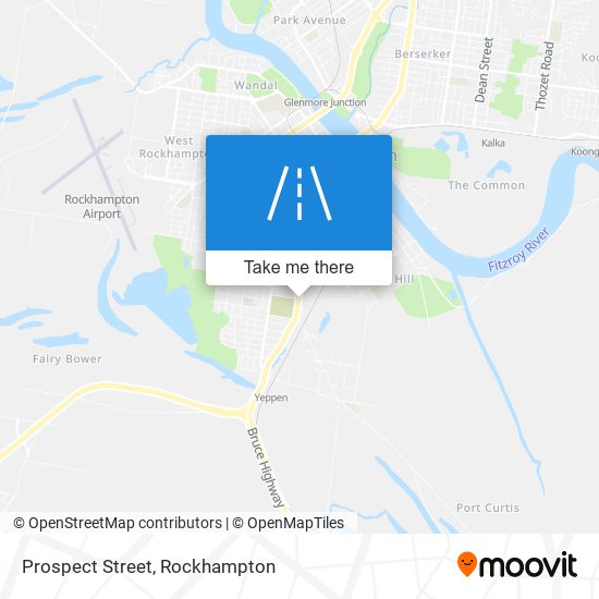 Prospect Street map