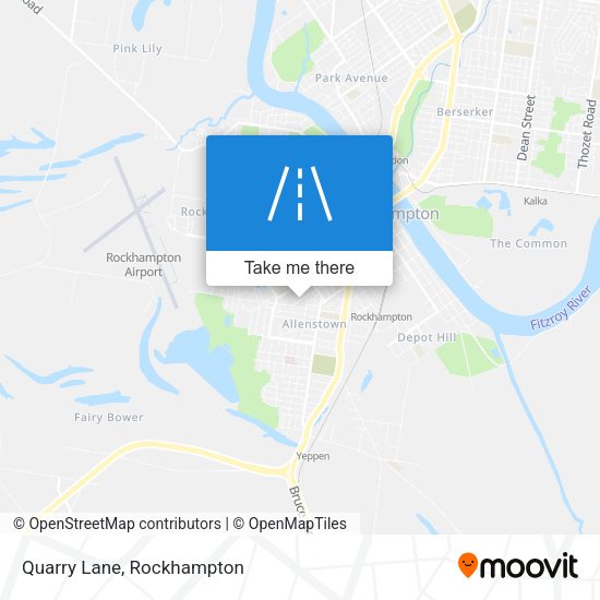 Quarry Lane map
