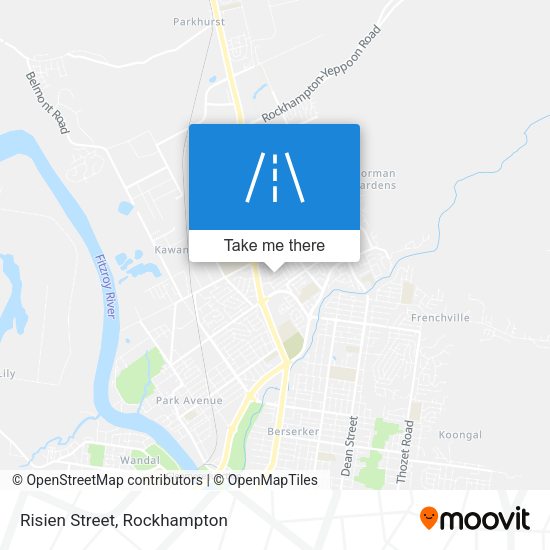 Risien Street map