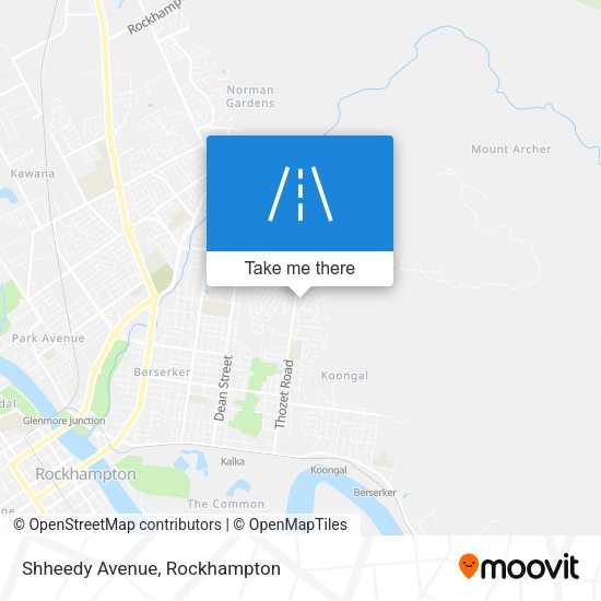 Shheedy Avenue map