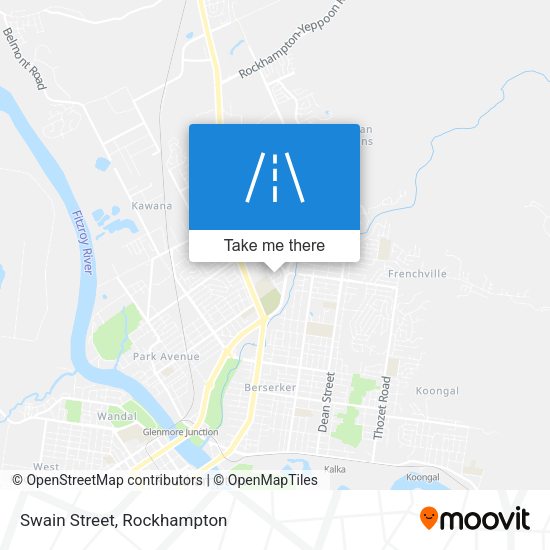 Swain Street map