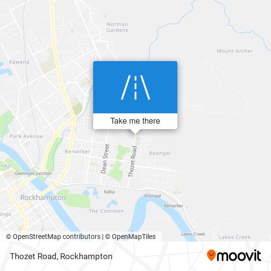 Thozet Road map