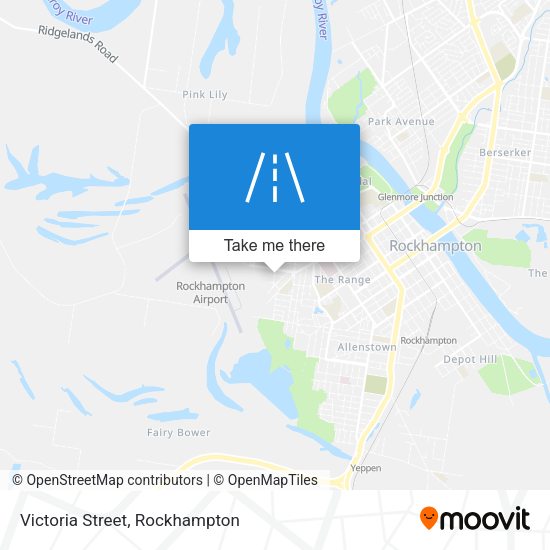 Victoria Street map