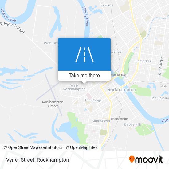 Vyner Street map