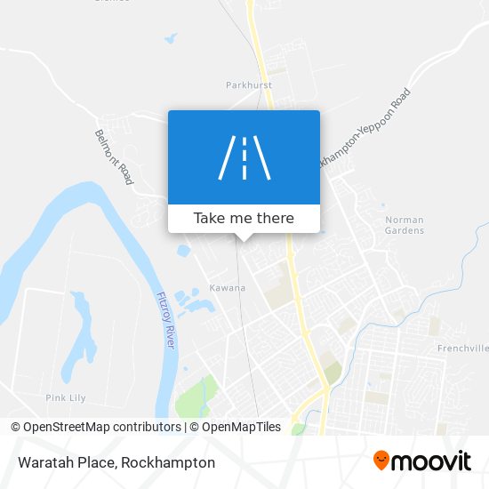 Waratah Place map