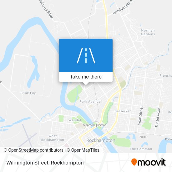 Wilmington Street map