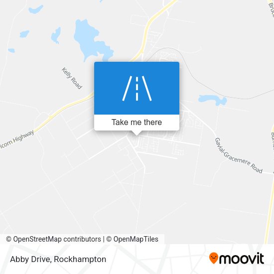 Abby Drive map