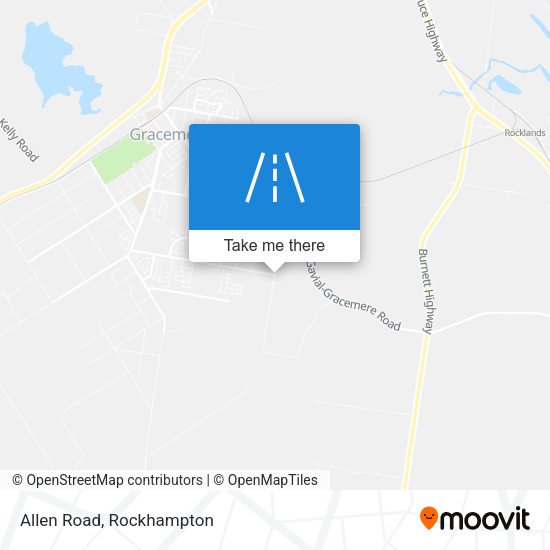 Allen Road map