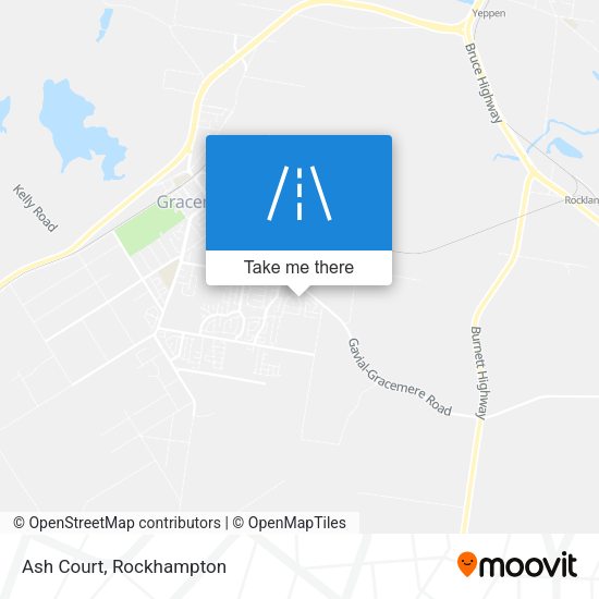 Ash Court map