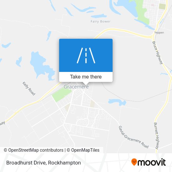 Broadhurst Drive map