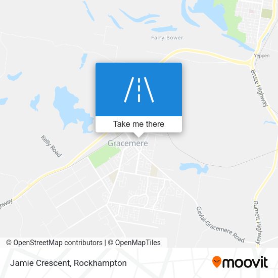 Jamie Crescent map