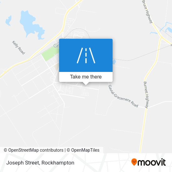 Joseph Street map