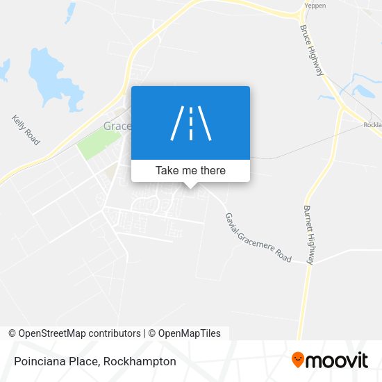 Poinciana Place map
