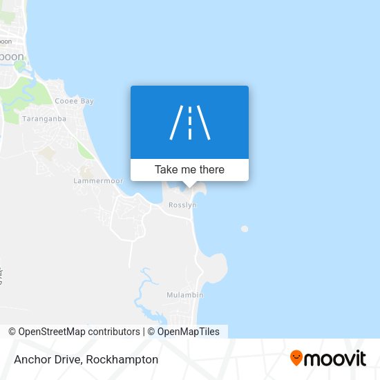 Anchor Drive map
