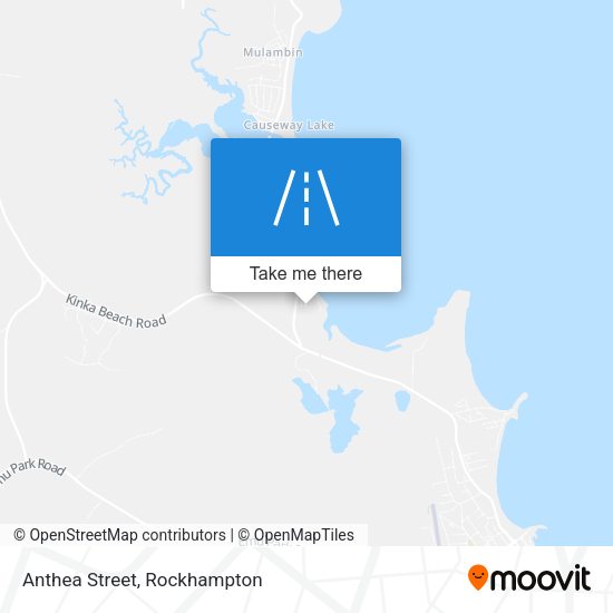Anthea Street map