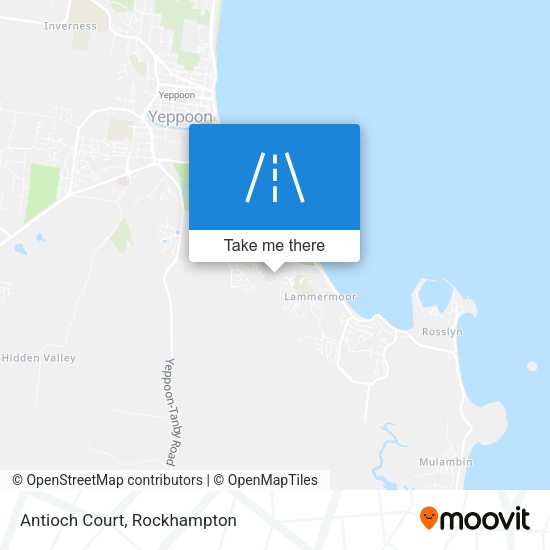 Antioch Court map