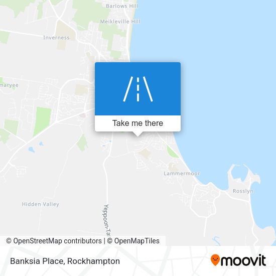 Banksia Place map