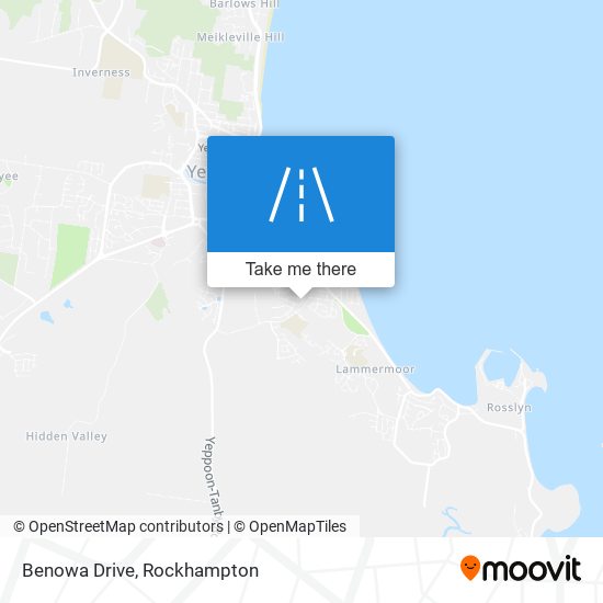 Benowa Drive map