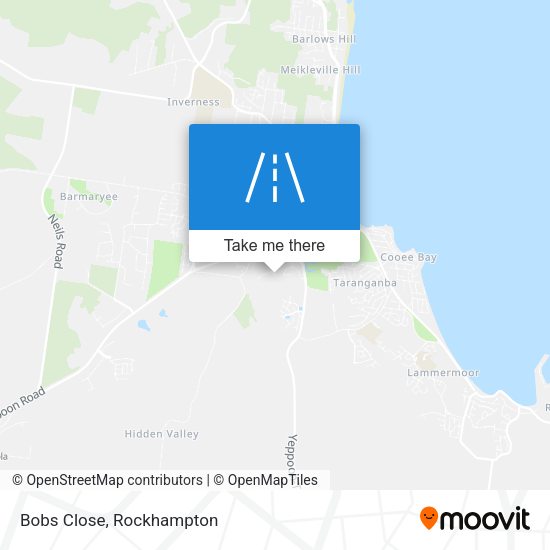 Bobs Close map