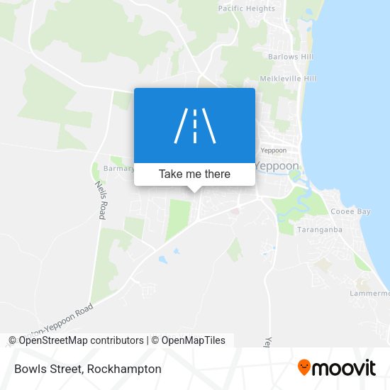 Bowls Street map