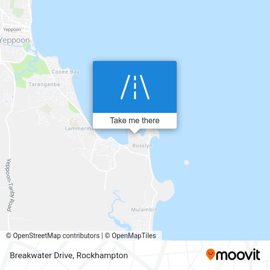 Breakwater Drive map