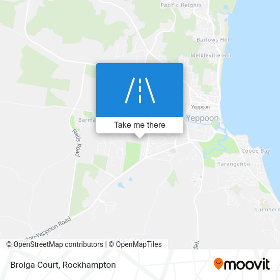 Brolga Court map