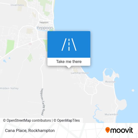 Cana Place map