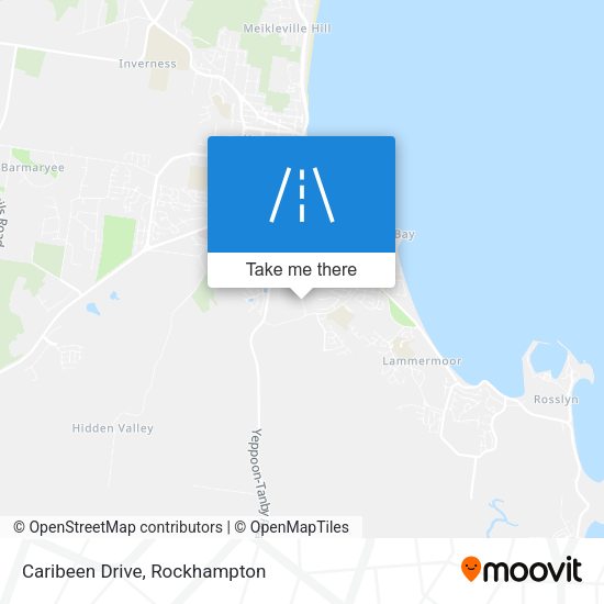 Caribeen Drive map