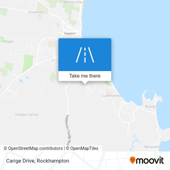 Carige Drive map