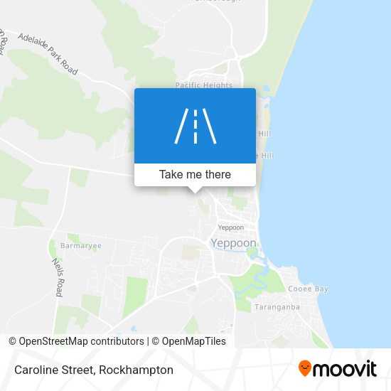 Caroline Street map