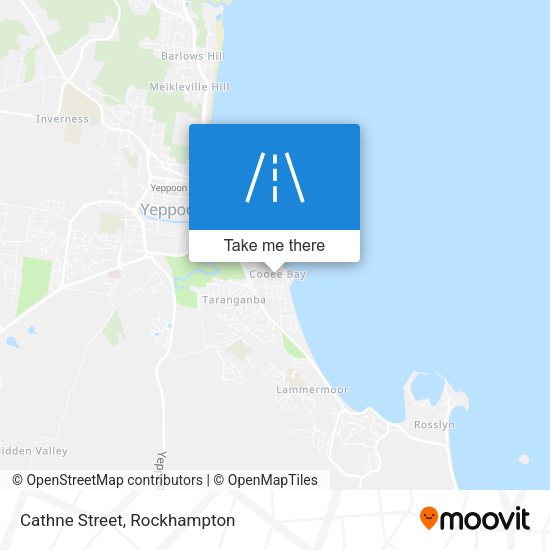 Cathne Street map