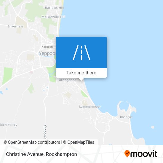Christine Avenue map