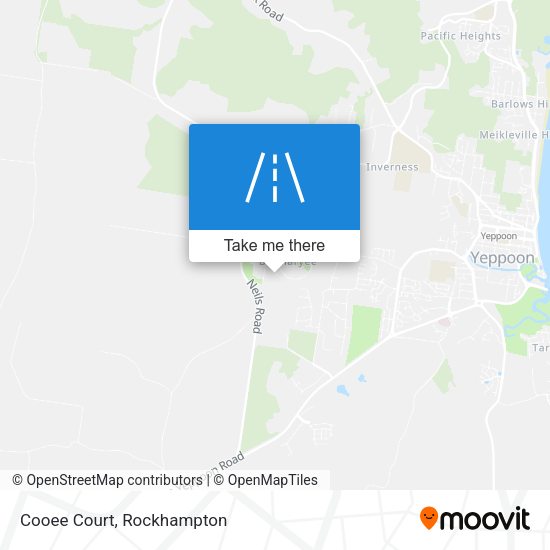 Cooee Court map