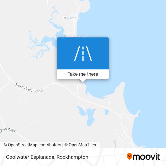 Coolwater Esplanade map