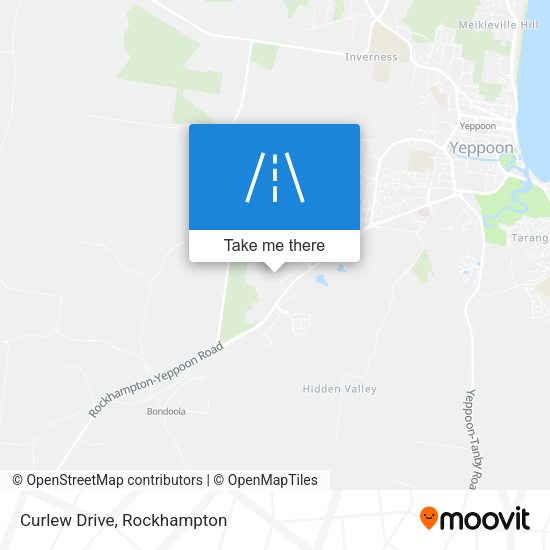 Curlew Drive map