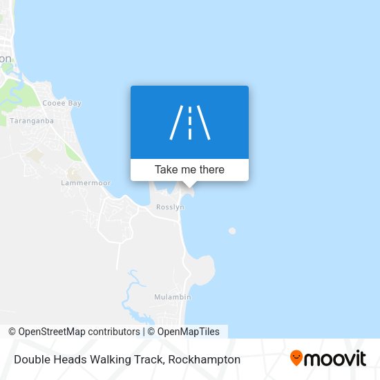 Double Heads Walking Track map