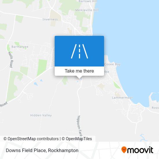 Downs Field Place map