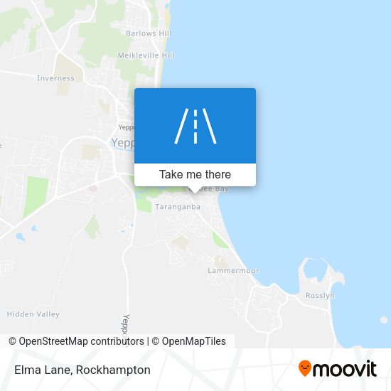 Elma Lane map