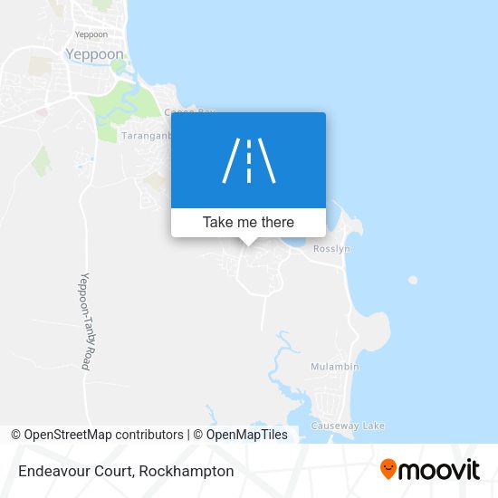 Endeavour Court map