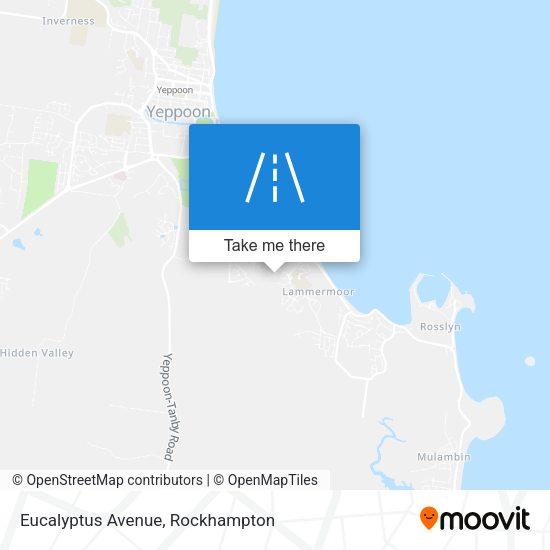 Eucalyptus Avenue map