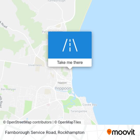 Farnborough Service Road map