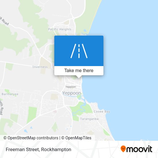 Freeman Street map